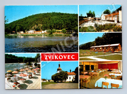 Pohlednice Zvíkovec Rokycany různé scény (M22600)