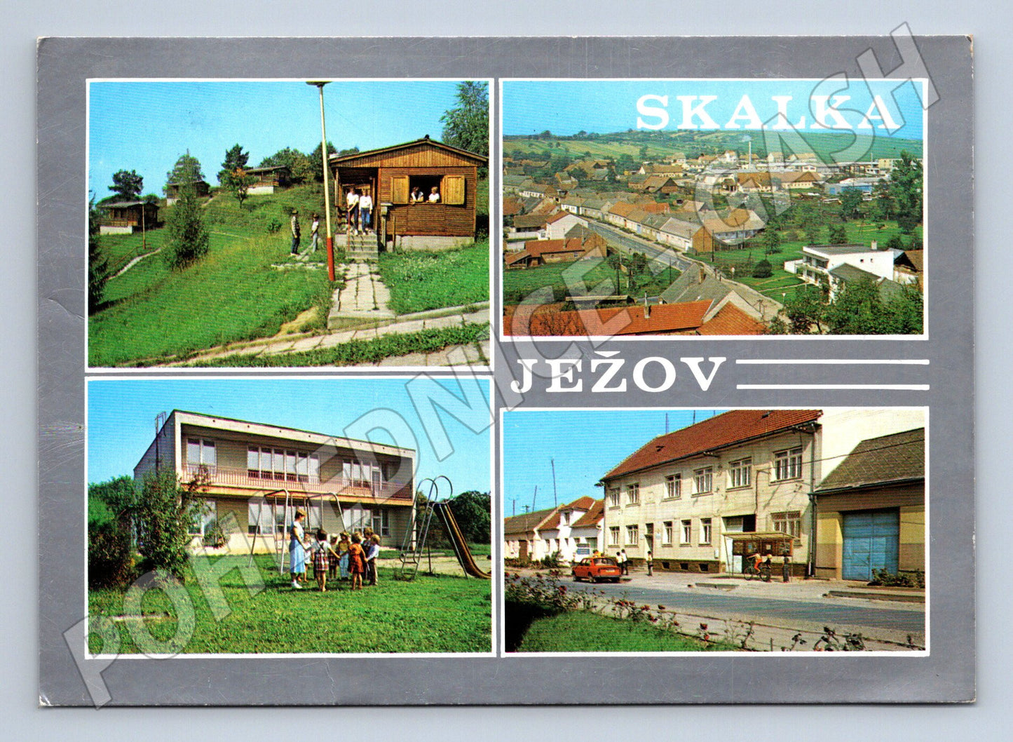 Pohlednice Ježov a Skalka 1969 (M22601)