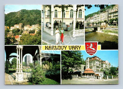 Pohlednice Karlovy Vary více motivů 1972 (M22606)