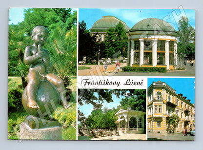 Pohlednice Františkovy Lázně motivy města 1960 (M22608)