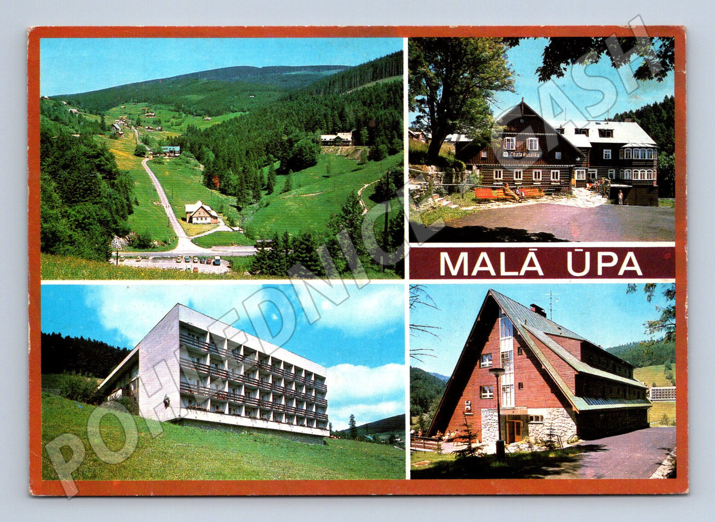 Pohlednice Malá Úpa horské středisko 1985 (M22615)