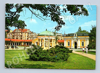 Pohlednice Františkovy Lázně Františkův pramen 1978 (M22619)