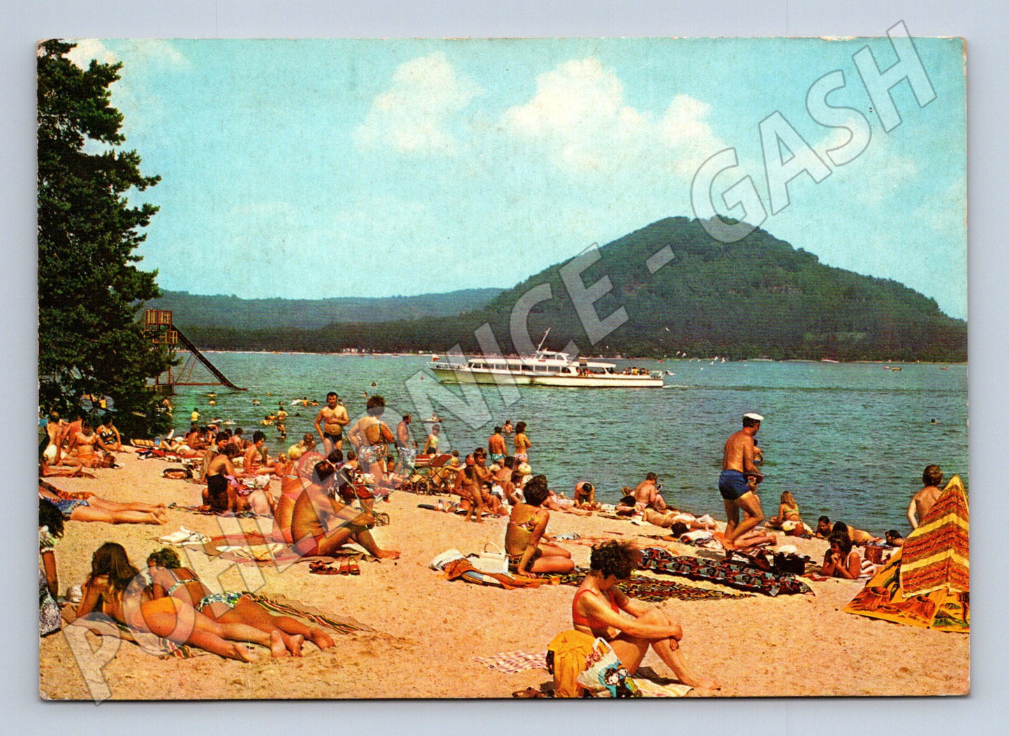 Pohlednice Máchovo jezero Staré Splavy pláž (M22620)