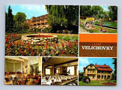 Pohlednice Velichovky lázně 1976 (M22621)