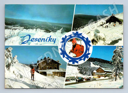 Pohlednice Jeseníky zimní motivy (M22627)