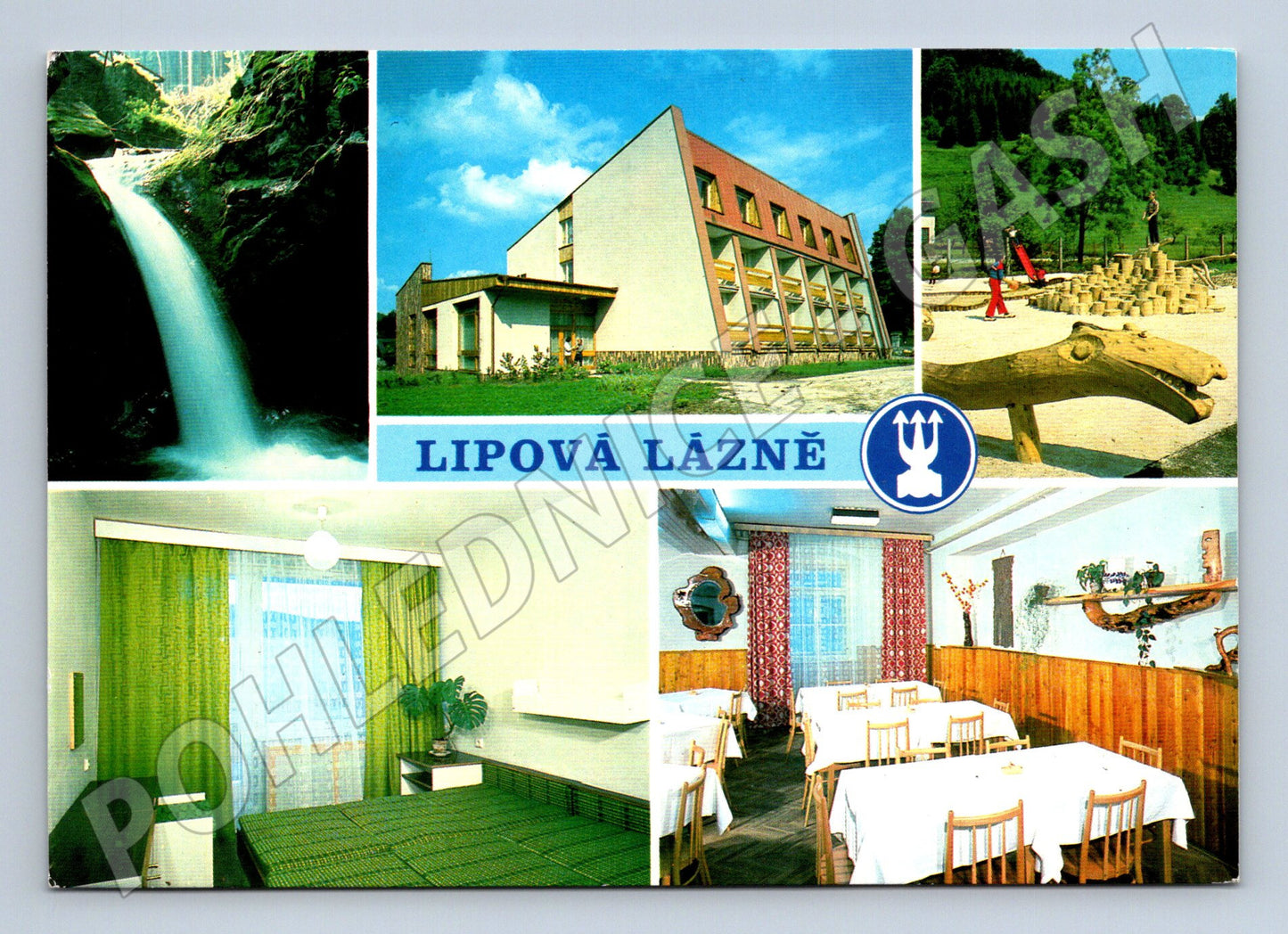 Pohlednice Lipová Lázně více motivů (M22633)