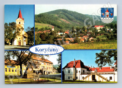 Pohlednice Koryčany multi-view 2004 (M22634)
