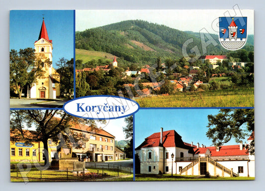 Pohlednice Koryčany multi-view 2004 (M22634)