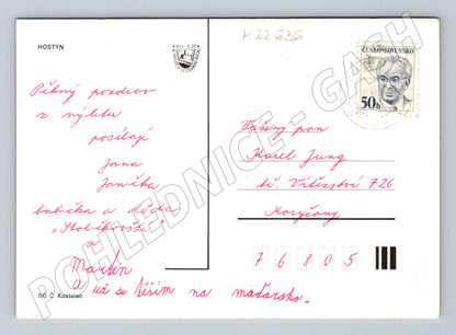 Pohlednice Hostýn bazilika křížová cesta koruny (M22636)