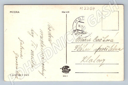 Pohlednice Modra Slovensko Malé Karpaty raz (M2264)