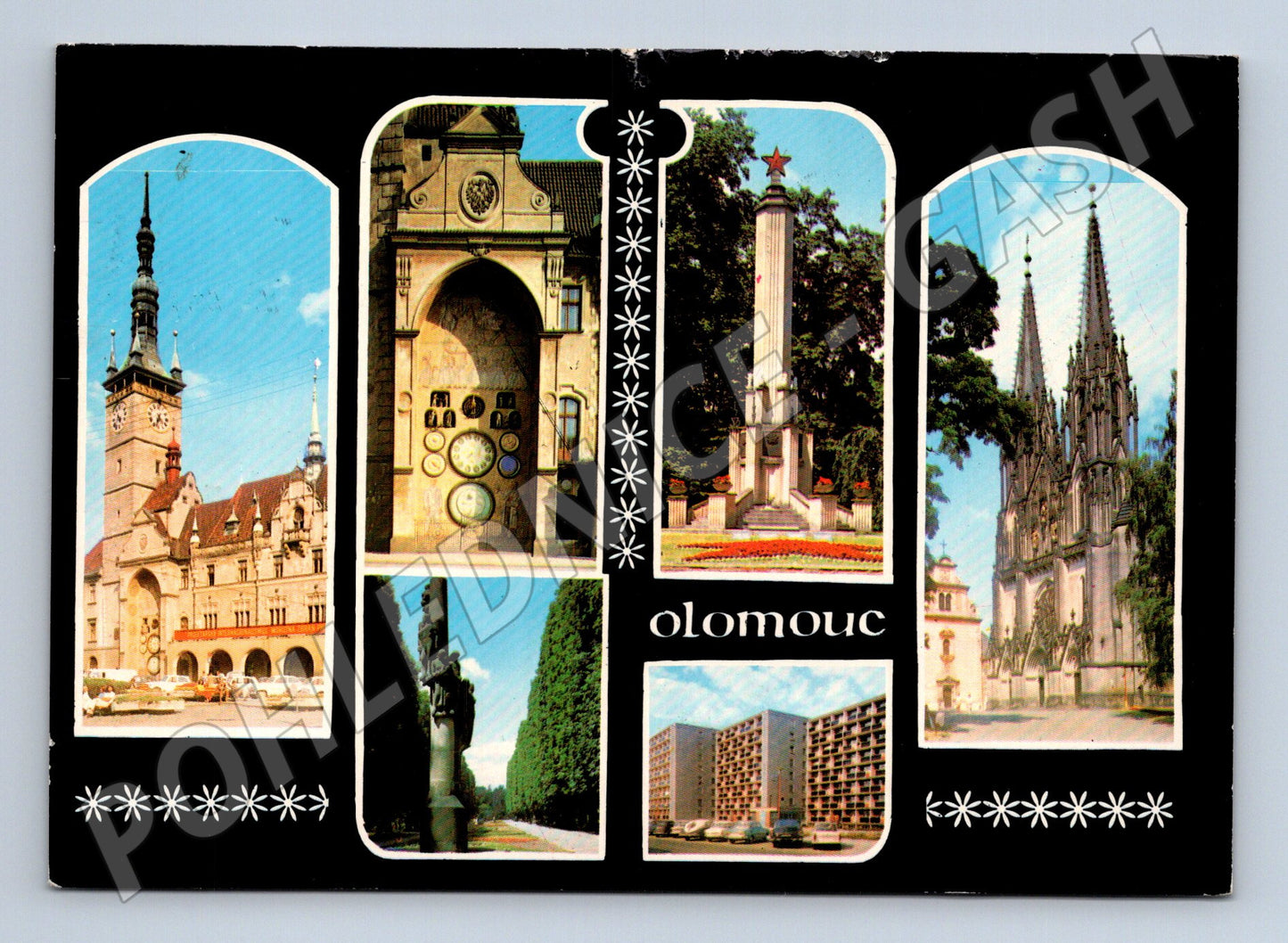 Pohlednice Olomouc různé motivy 1975 (M22641)