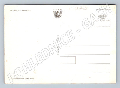 Pohlednice Olomouc-Kopeček bazilika a interiér (M22643)