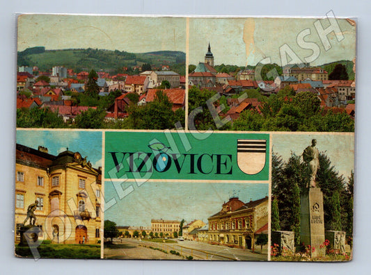 Pohlednice Vizovice multi-view cca 1970 (M22668)