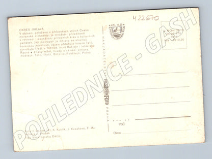 Pohlednice Jihlavsko koláž měst a památek (M22670)