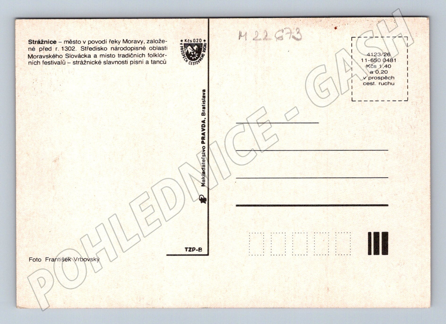 Pohlednice Strážnice různé pohledy (M22673)