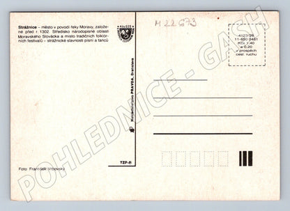 Pohlednice Strážnice různé pohledy (M22673)