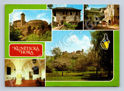 Pohlednice Kunětická Hora hrad zámek (M22690)