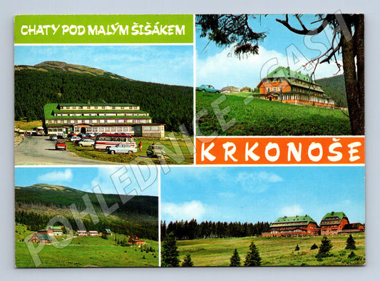 Pohlednice Krkonoše Chaty pod Malým Šišákem (M22694)