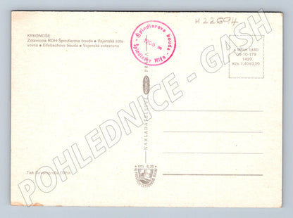 Pohlednice Krkonoše Chaty pod Malým Šišákem (M22694)