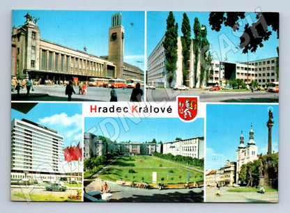 Pohlednice Hradec Králové vícepohledová (M22697)