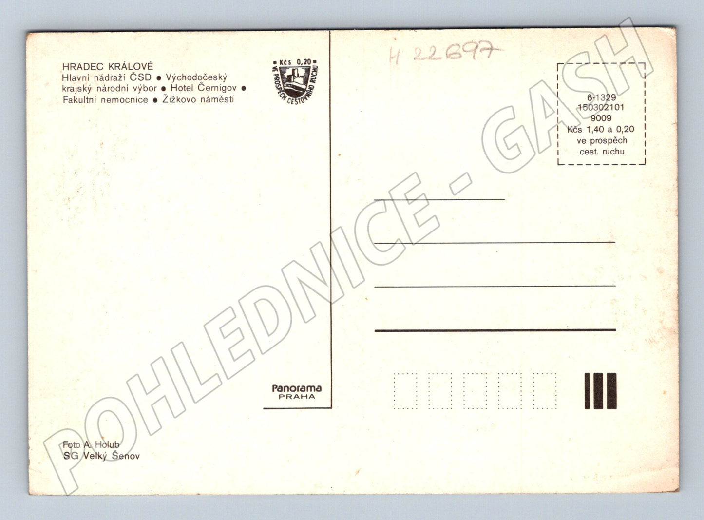 Pohlednice Hradec Králové vícepohledová (M22697)