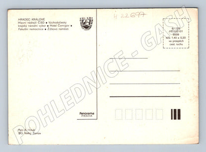 Pohlednice Hradec Králové vícepohledová (M22697)