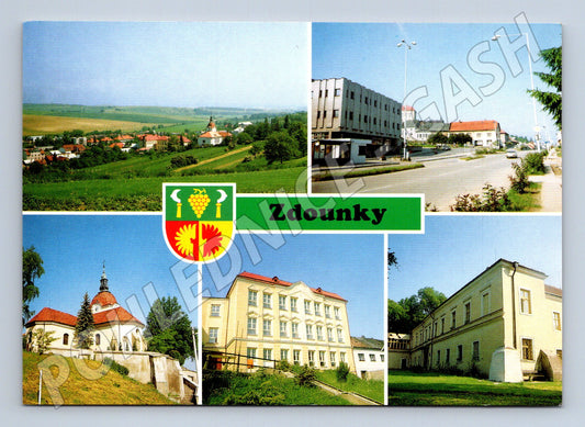 Pohlednice Zdounky více motivů 1995 (M22698)