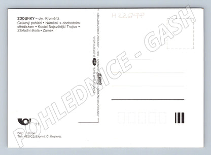 Pohlednice Zdounky více motivů 1995 (M22698)