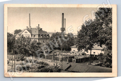 Pohlednice Dolní Rychnov továrna 1949 (M2271)