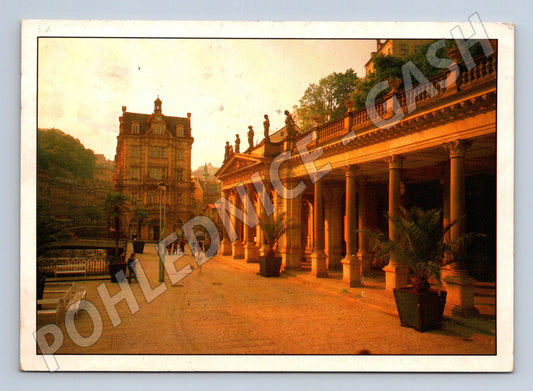 Pohlednice Karlovy Vary Mlýnská kolonáda 1998 (M22714)