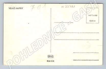 Pohlednice Velké Hamry zimní Orbis (M2272)