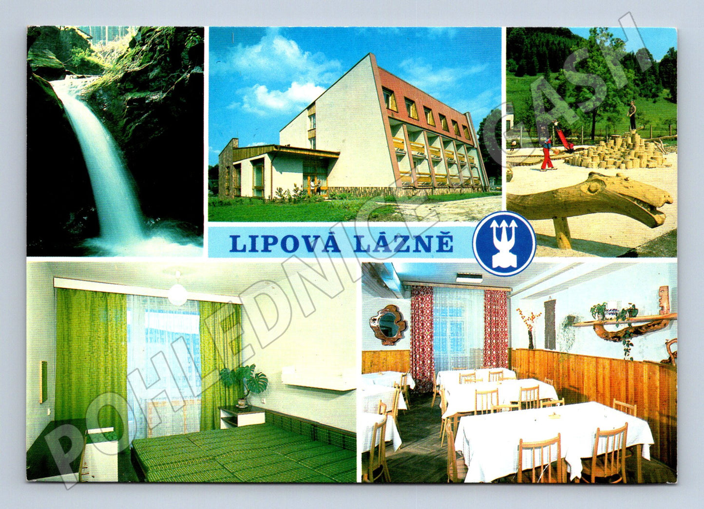 Pohlednice Lipová Lázně rekreační středisko 1979 (M22723)