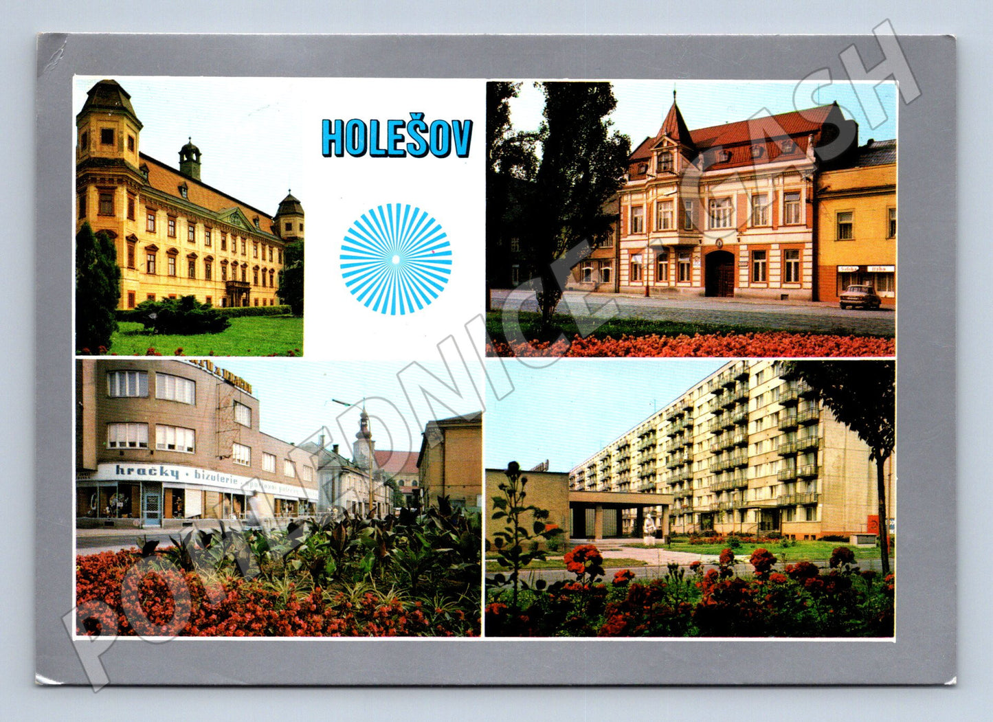 Pohlednice Holešov různé pohledy (M22726)