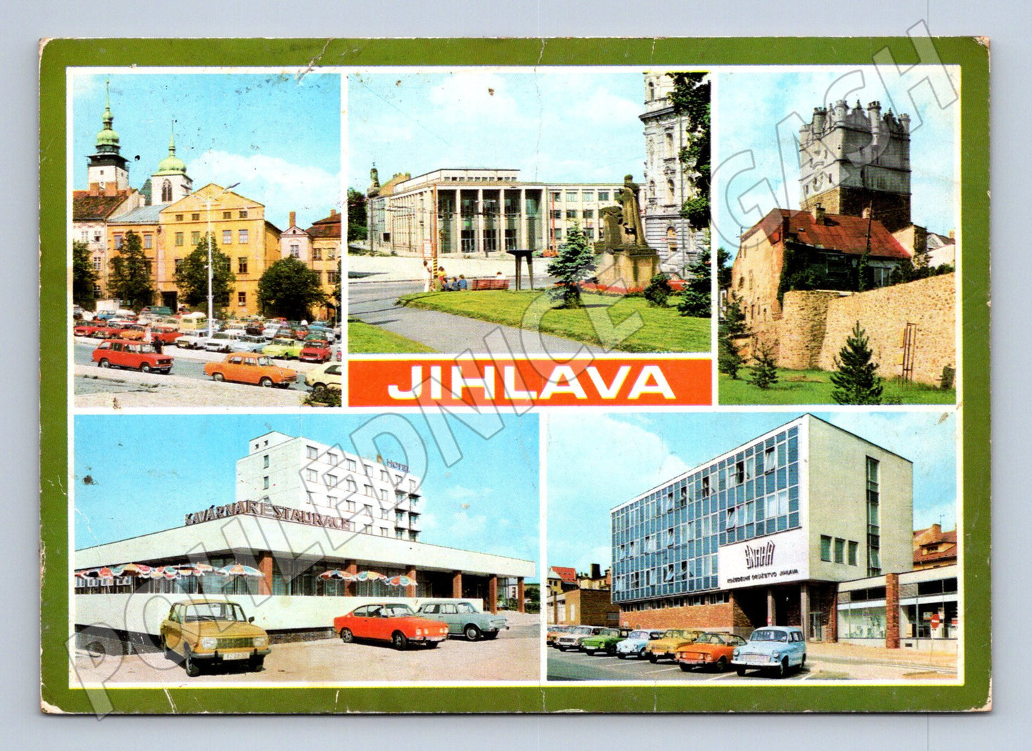 Pohlednice Jihlava různé motivy 1969 (M22735)