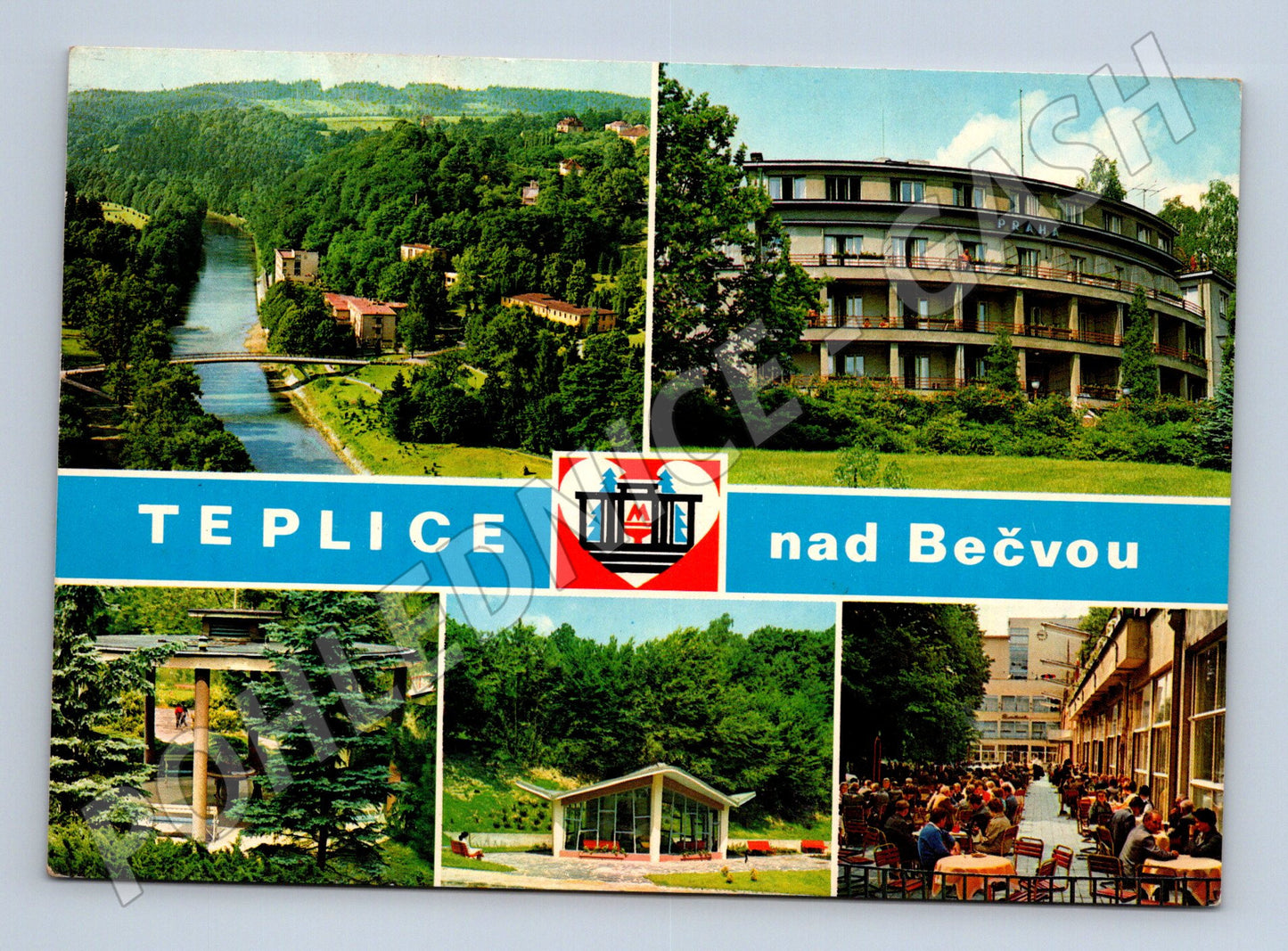 Pohlednice Teplice nad Bečvou různé pohledy 1965 (M22739)