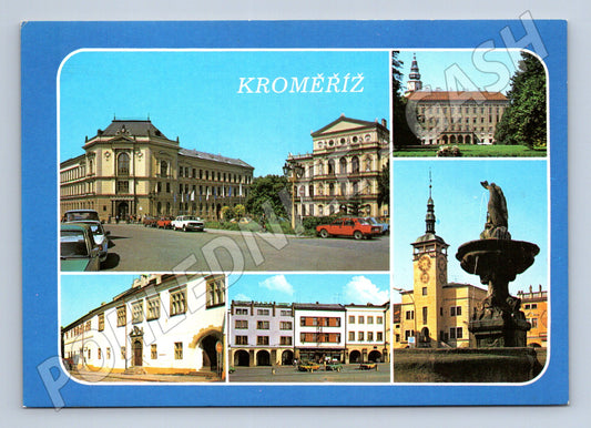 Pohlednice Kroměříž koláž více záběrů (M22742)