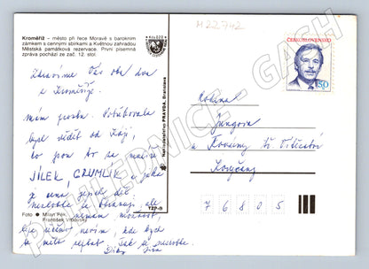 Pohlednice Kroměříž koláž více záběrů (M22742)