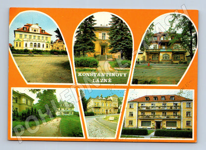 Pohlednice Slovensko Konstantinovy Lázně domy (M22748)