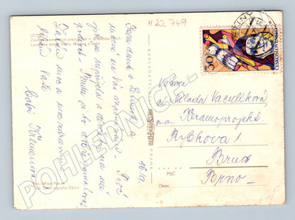 Pohlednice Letiny různé pohledy 1978 (M22749)