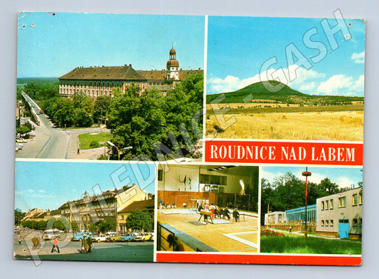 Pohlednice Roudnice nad Labem více pohledů 1986 (M22758)