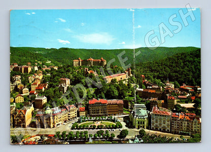 Karlovy Vary celkový pohled Sanatorium Imperial 1980 (M22761)