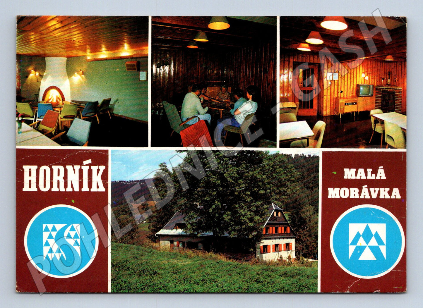 Pohlednice Malá Morávka rekreační středisko Horník 1985 (M22766)