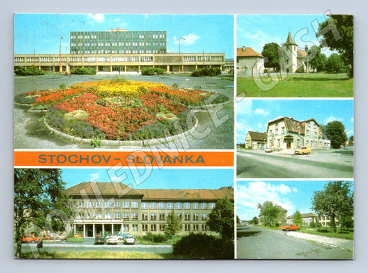 Pohlednice Stochov-Slovanka několik záběrů 1970 (M22771)
