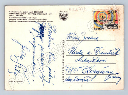 Pohlednice Bechyně více pohledů 1973 (M22772)