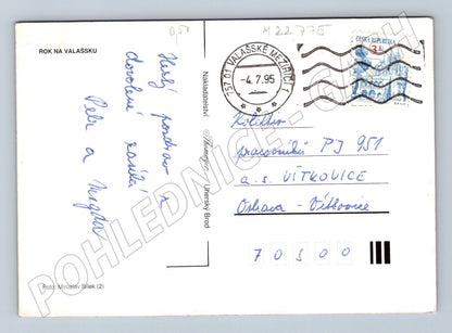 Pohlednice Valašsko Rok na Valašsku 1995 (M22775)