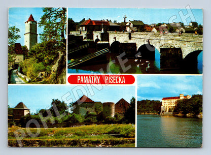Pohlednice Písecko památky (M22782)