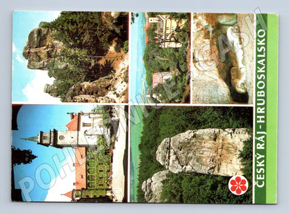 Pohlednice Český ráj Hruboskalsko Hrubá Skála 1986 (M22786)