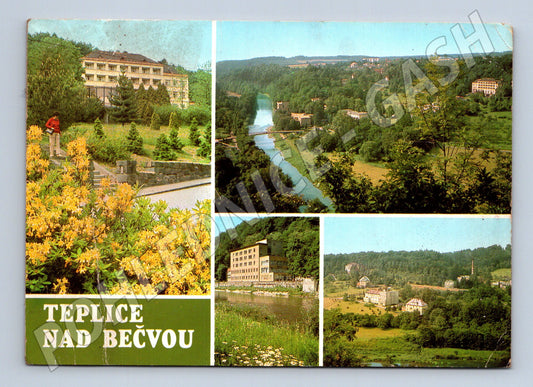Pohlednice Teplice nad Bečvou lázně pohledy (M22788)