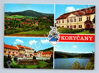 Pohlednice Koryčany více pohledů 1979 (M22789)