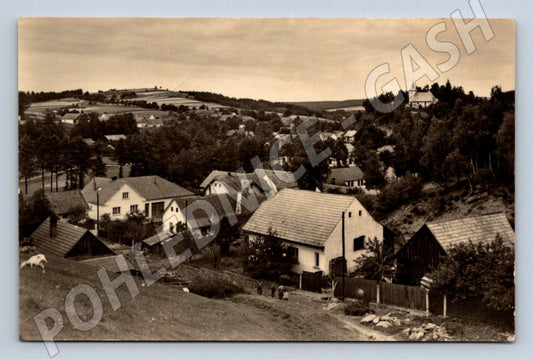 Pohlednice Mostiště u Velkého Meziříčí Orbis (M2279)